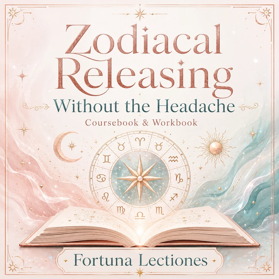 Zodiacal Releasing Without the Headache coursebook cover